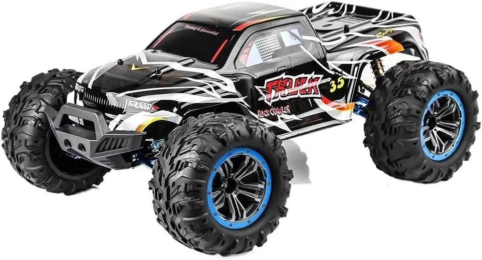 1/10 Remote Control Car,4WD Brushless Off Road RC Monster Car 70 KM/H High Speed Waterproof Vehicle Truck Xmas Gifts for Kid and Adults