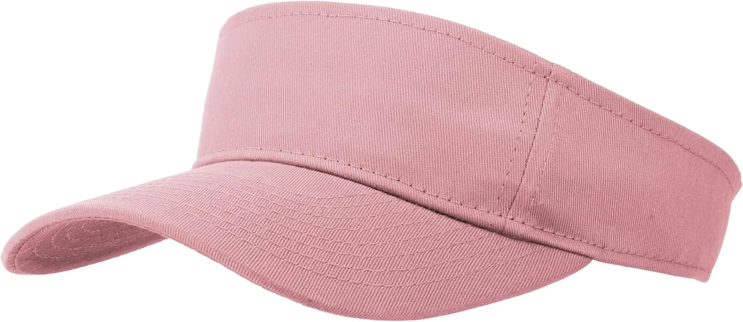 12 Pcs Sun Visor for Women Men Outdoor Sport Golf Tennis Softball, Adjustable Visors Hats