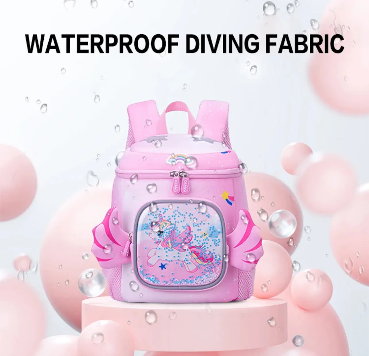 13” Unicorn Wings Luxury Backpack
