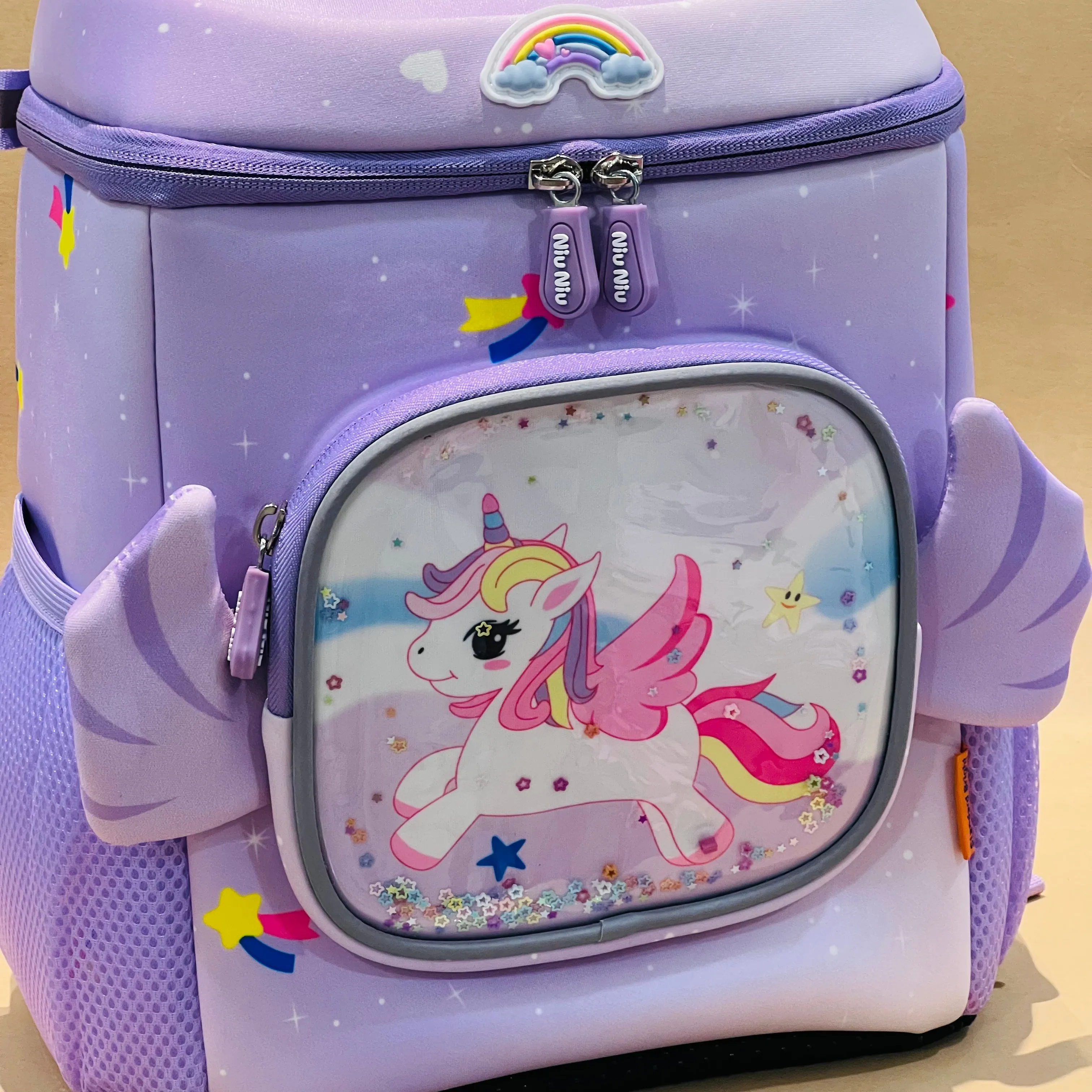 13” Unicorn Wings Luxury Backpack