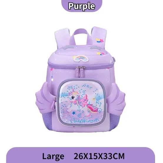 13” Unicorn Wings Luxury Backpack