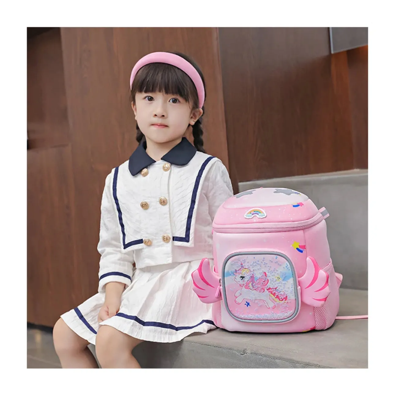 13” Unicorn Wings Luxury Backpack