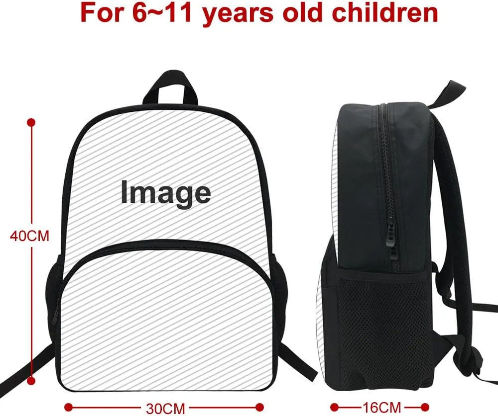 16inch Animals School Bag Dinosaur Backpack For Kids 5-7 Jurassic Bookbag Boys T rex Backpack (D946)