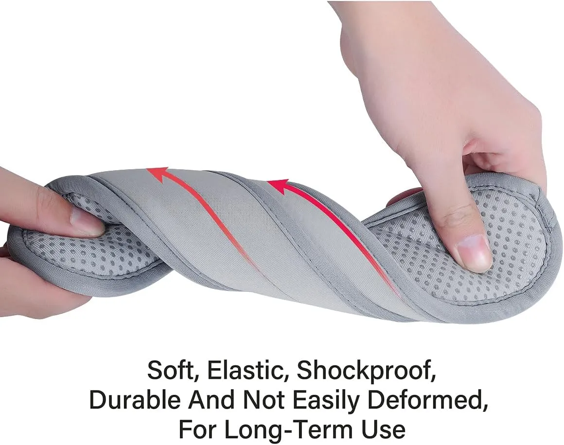 2 Pack Universal Shoulder Pads for Bags Non-Slip Thick Enhance The Comfort and Stability of Shoulder Bags,Messenger Bags,Backpacks and Belts-Perfect for Outdoor Sports Enthusiasts