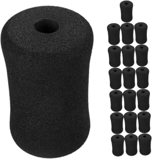 20-Pack Foam Sit-up Board for Exercise Rollers Leg Straps for Cable Machine Bench Leg Extension Pad Set