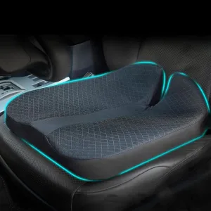 2024 Upgrades Car Coccyx Seat Cushion Pad for Sciatica Tailbone Pain Relief, Heightening Wedge Booster Seat Cushion for Short People Driving, Truck Driver, for Truck Accessories Office Chair