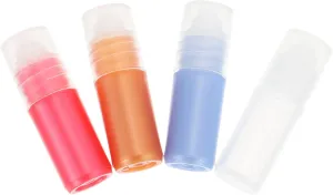 20pcs 3ml Rose Quartz Rollerball Bottles Refillable Perfume Travel Bottles
