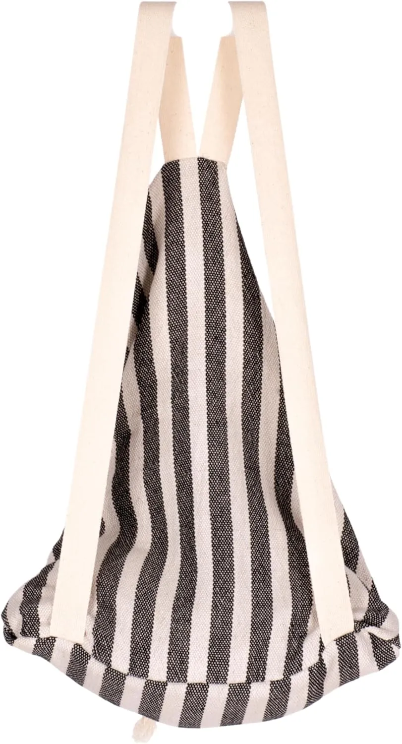 2in1 Beach Towel & Backpack – Made from Premium Turkish Cotton! Bathroom Towels Adult Travel Essentials Cruise Accessories Vacation Yoga Mat Soft Feel High Absorbent Sand Free Quick Dry