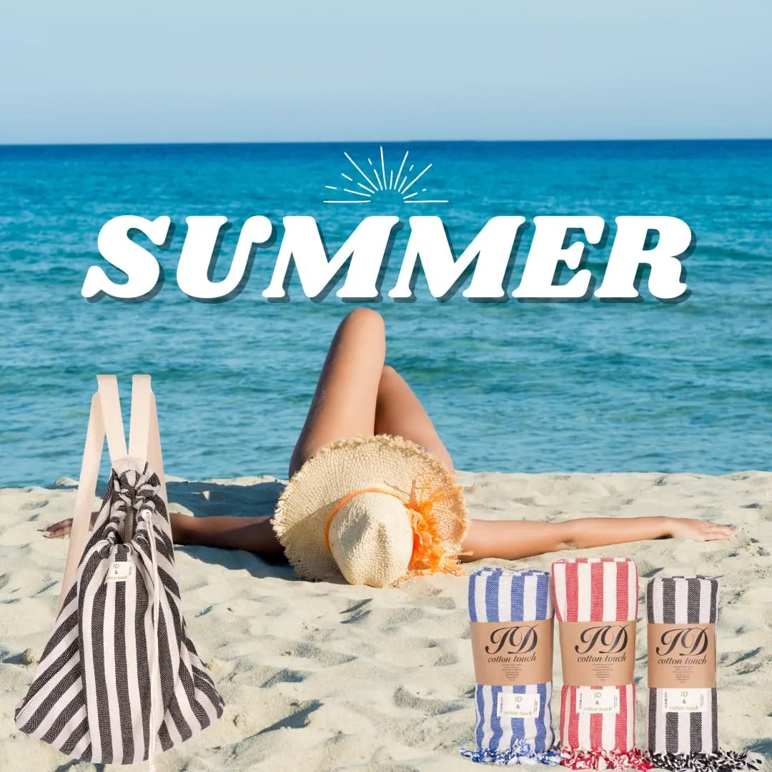 2in1 Beach Towel & Backpack – Made from Premium Turkish Cotton! Bathroom Towels Adult Travel Essentials Cruise Accessories Vacation Yoga Mat Soft Feel High Absorbent Sand Free Quick Dry