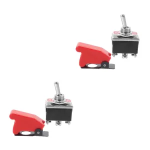 2pcs High Performance 203a Toggle Waterproof On/Off 3 Position Material Car Dash Accessory A0076