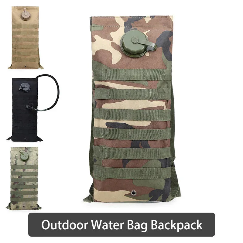 3L Tactical Water Bag - Military Hiking Camping Water Storage Bladder Hydration Backpack Pouch