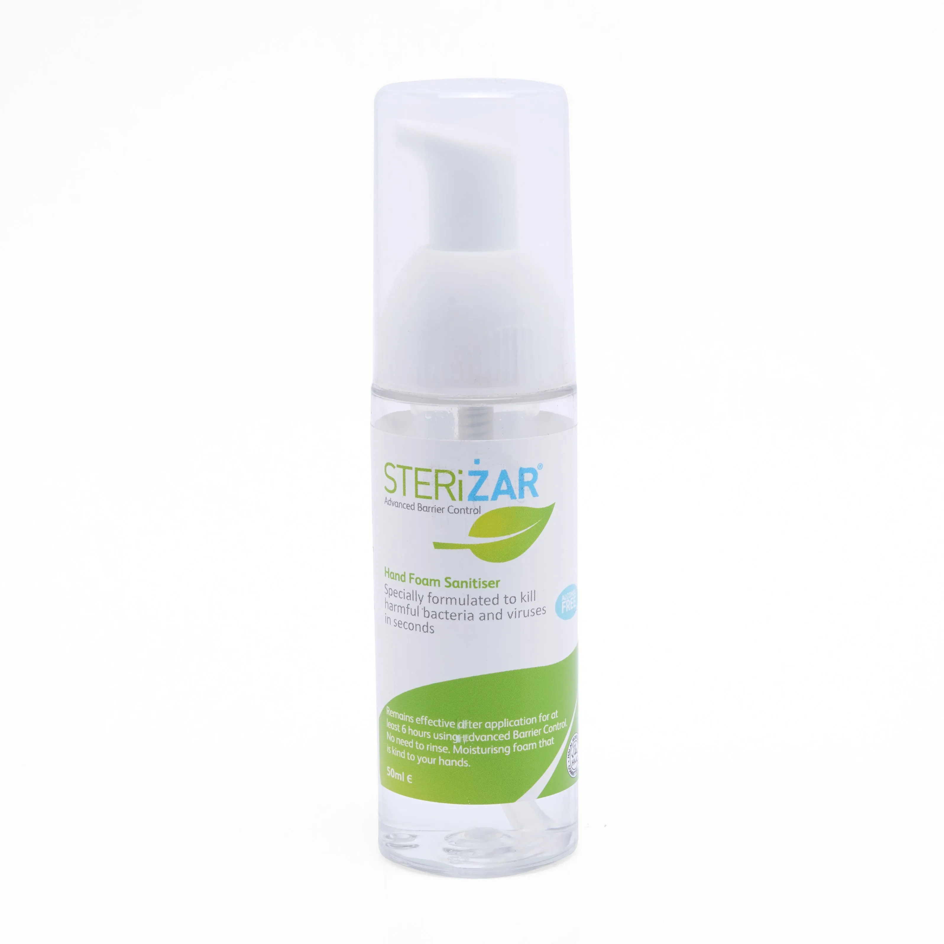 50ml SteriZar Foam Hand Sanitiser