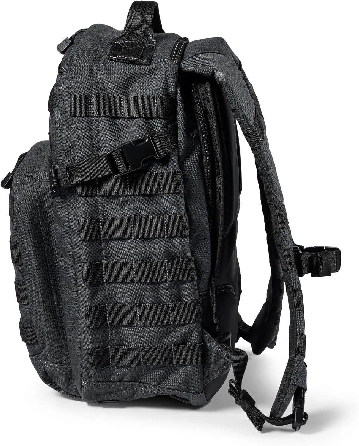 5.11 Tactical Backpack – Rush 12 2.0 – Military Molle Pack, CCW with Multiple Compartments, 24 Liter, Small, Style 56561, Double Tap