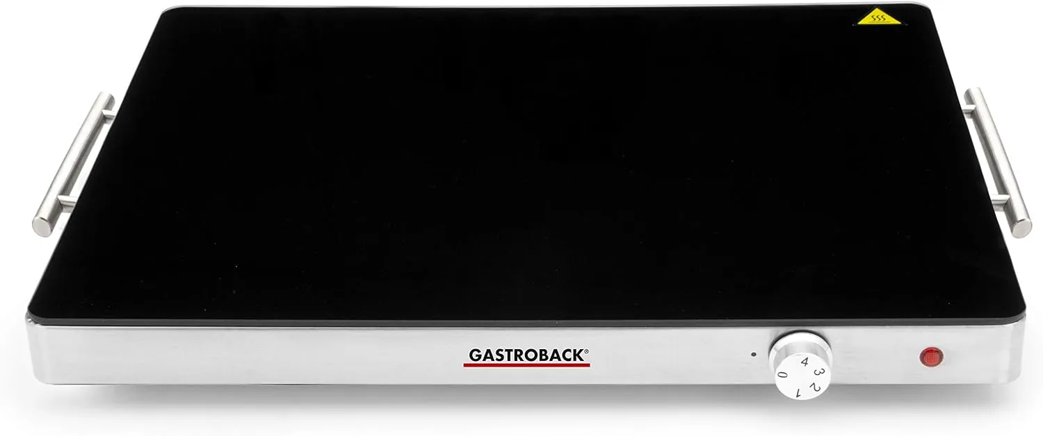 62491 Design Warming Tray, Stainless Steel, 400 W