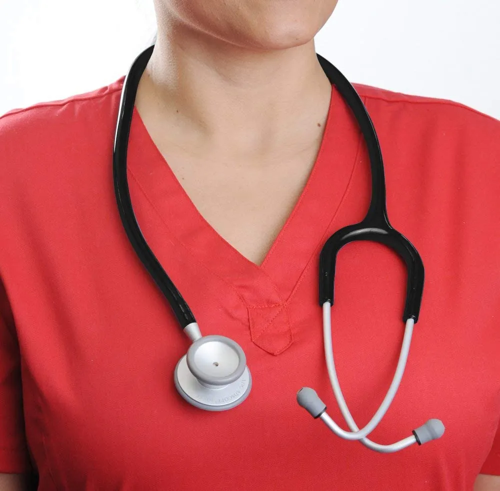 ADC Adscope Lite Model 619 Ultra Lightweight Clinician Stethoscope with Tunable AFD Technology, Navy