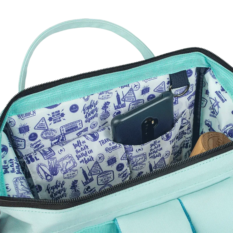 Adventurer blue - Mini - Backpack - No pocket