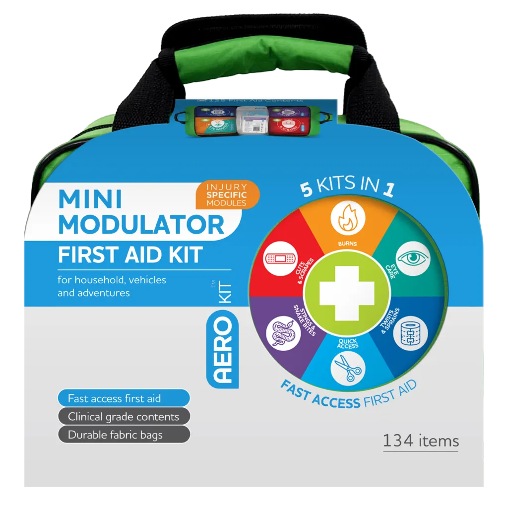 AEROKIT 3 Series Modular Mini Softpack First Aid Kit