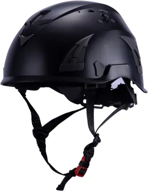 AeroPro Climbing & Industrial Safety Helmet, ANSI/ISEA Z89.1 Type I Class C, EN 12492, EN 397, OSHA Approved, Perfect for Arborist, Working at Heights, Search and Rescue Jobs.
