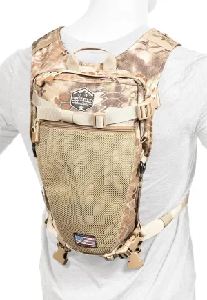 Alaska Guide Creations Stalker Camo Hydration Pack |Fits The 3L AGC Bladder | Binocular Harness Scouting Backpack