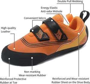 All-Around Mens Womens Climbing Shoes for Sport Climbing and Bouldering
