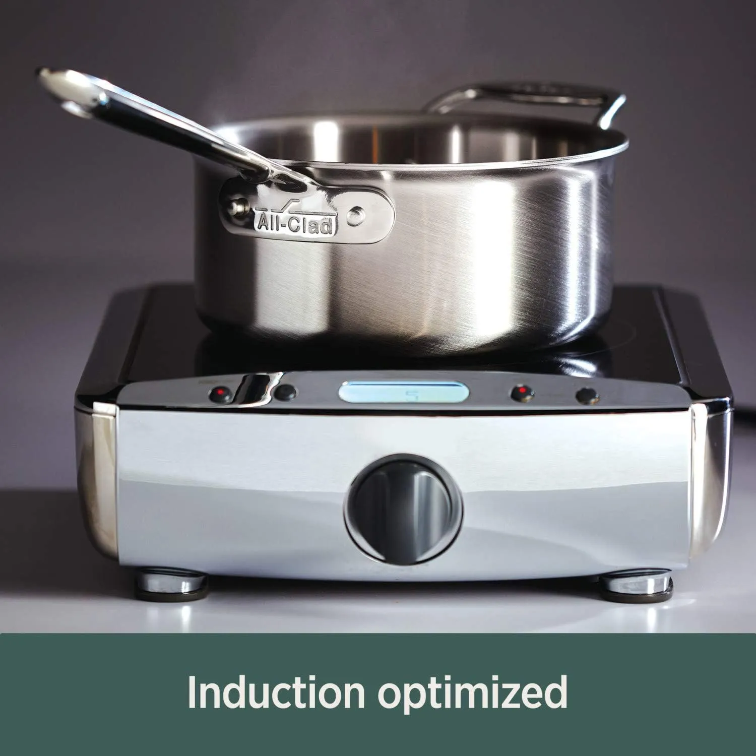 All-Clad D5 Brushed 5 Ply Stainless Steel Cookware Set 10 Piece w/ Frying Pans, Pots and Pans Set, Induction, Oven Broiler Safe 600F, Silver