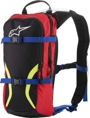 Alpinestars Iguana Hydration Backpack, Black/Blue/Red/Yellow, One Size