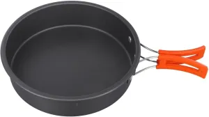 Alumina Camping Cooking Pan, Outdoor Portable Pan Foldable Camping Cookware, Non-Stick Pan Utensils For Outdoor Hiking, Backpacking, Picnic(large)
