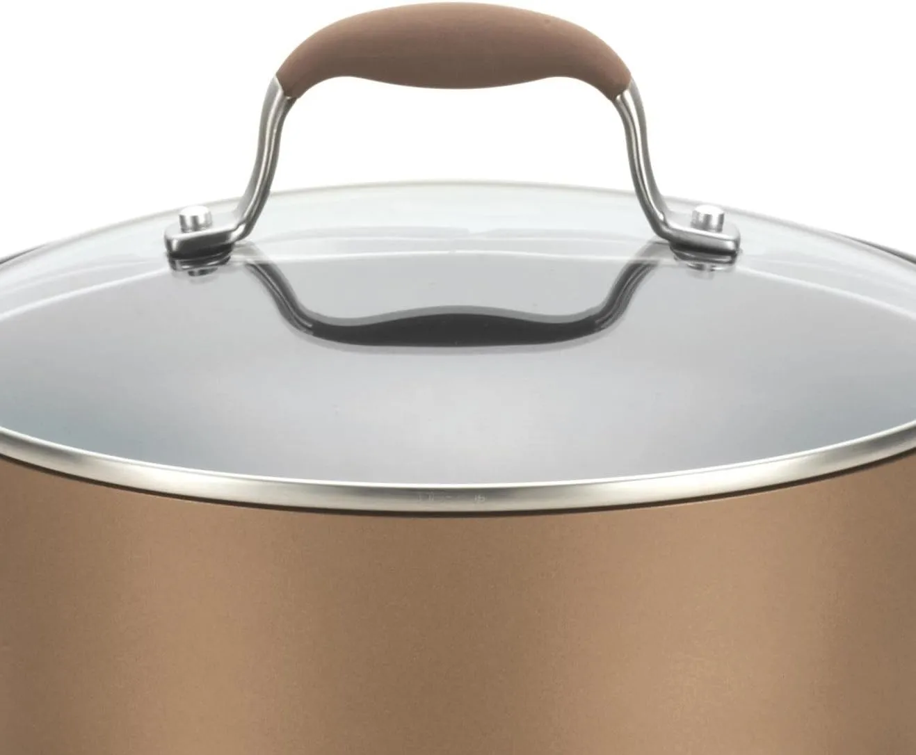 Anolon Advanced 2 Piece Lid Set - 10 Inch and 12 Inch, Clear
