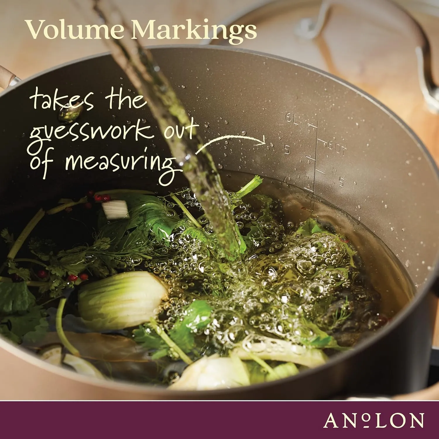 Anolon Advanced Home Hard-Anodized Nonstick 11-Piece Cookware Set (Bronze)