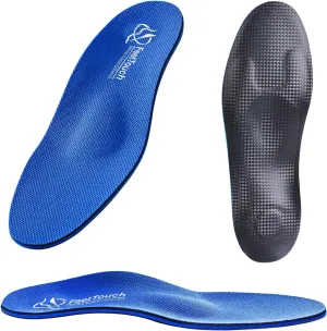 Arch Support Orthotics Metatarsal Pads Orthopedic Inserts for Morton's Neuroma,Ball of Foot Pain Relief Memory Foam Insoles with Poron Heel Cushion (Blue, Men9-9.5/Women11-11.5)