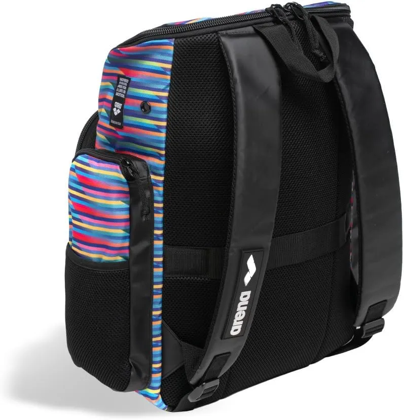 Arena Spiky III Backpack 35 Unisex Travel Gym Rucksack for Men and Women, Training Gear Equipment Bag for Swimmers, 35 Liters