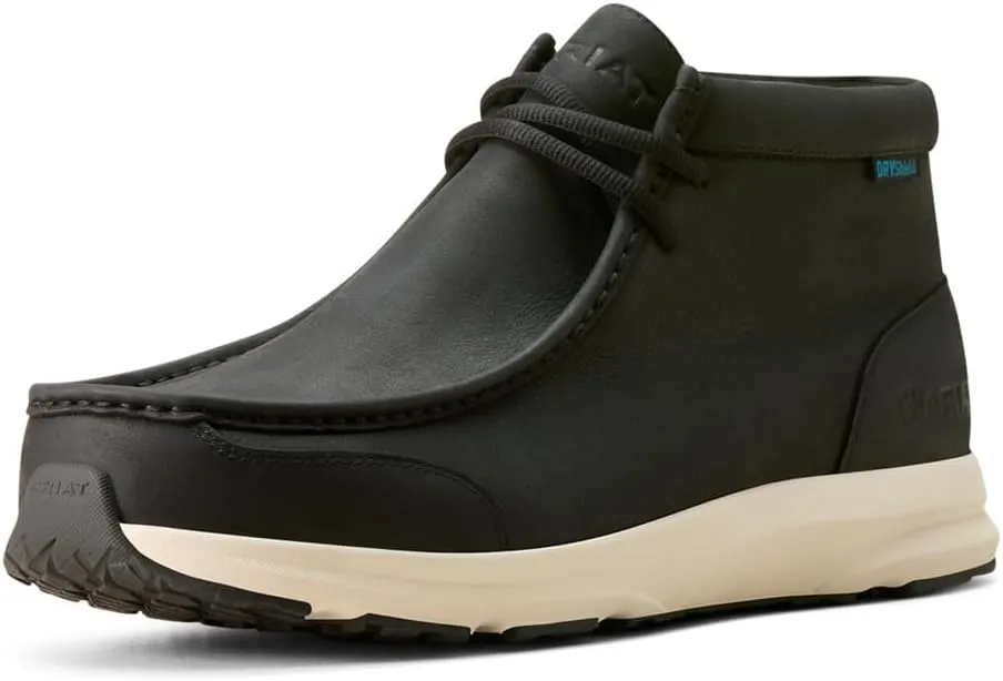 ARIAT Men's Spitfire Waterproof, Satin Black, 9.5 Wide