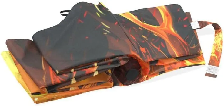 Automatic Umbrella One Touch Auto Open and Close Button Compact Travel Umbrella for Women Men Kid
