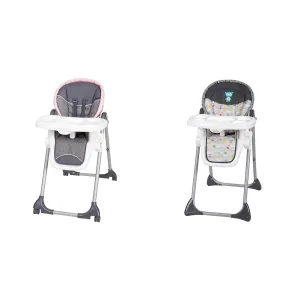 Baby Trend Dine Time 3-in 1 High Chair, Starlight Pink, 37 x 22.75 x 42.75 Inch & Sit-Right High Chair - Tanzania