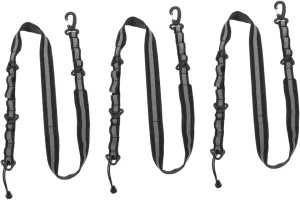 balacoo 3pcs Mountaineering Strap Items Hanging Holder Outdoor Tools Waist Safety Harness Mutitool Harness for Women Camera Lanyard Climbing Shoulder Strap Zinc Alloy Rappelling, Blackx3pcs