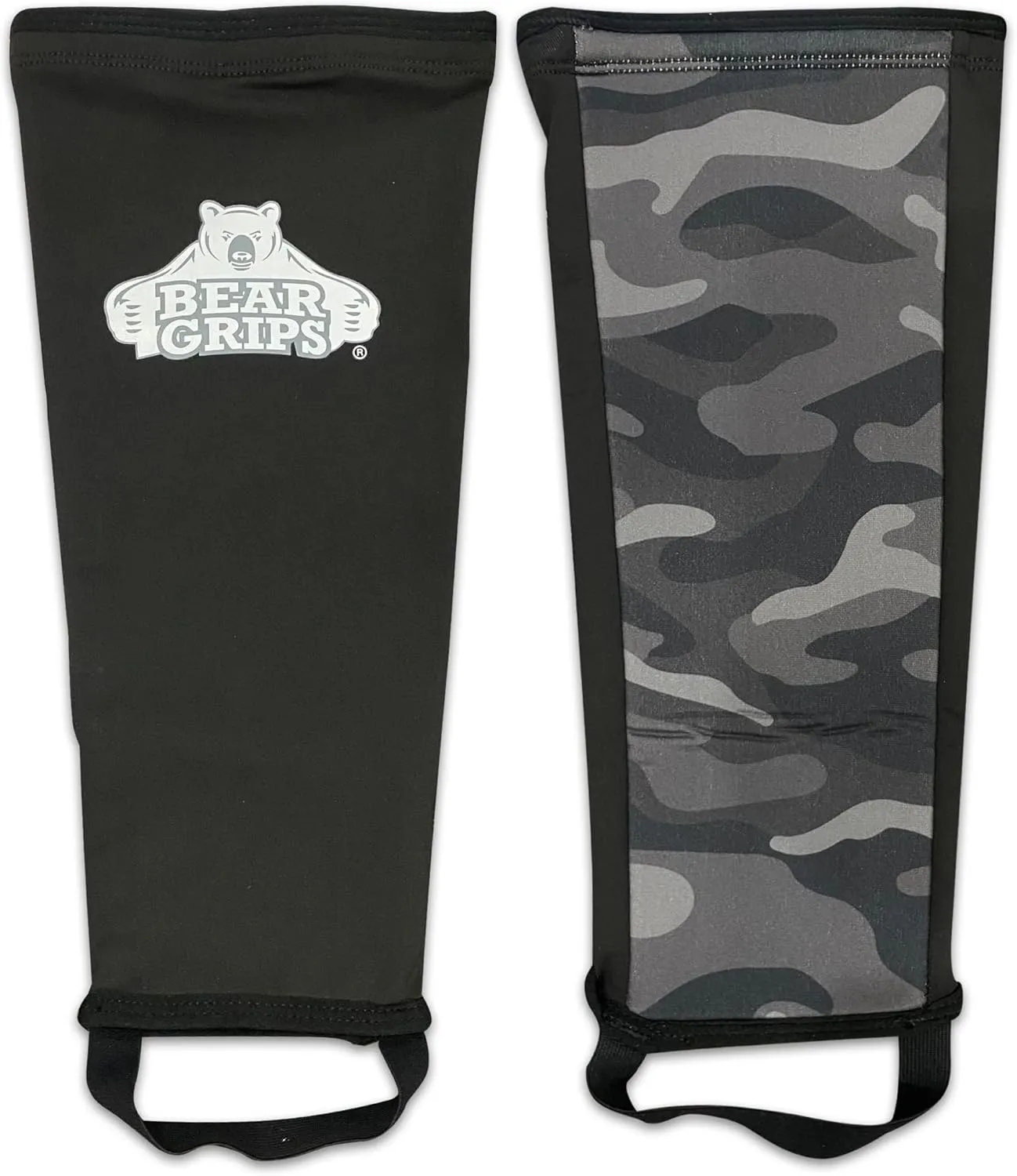 Bear Grips Deadlift Shin Guards - Breathable Gym Equipment Rope Climbing Shin Guard for Men and Women - Injury Prevention Calf Support Shin Guard Sleeves for Ultimate Shin Protection
