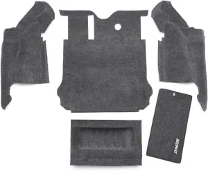 Bedrug - Jeep Cargo Kit | 2011 - 2018 Jeep Wrangler UNLTD JK 4 Door, Cargo Liner w/ Tailgate & Tub Liner | Grey - 5 pc. | BRJK11R4