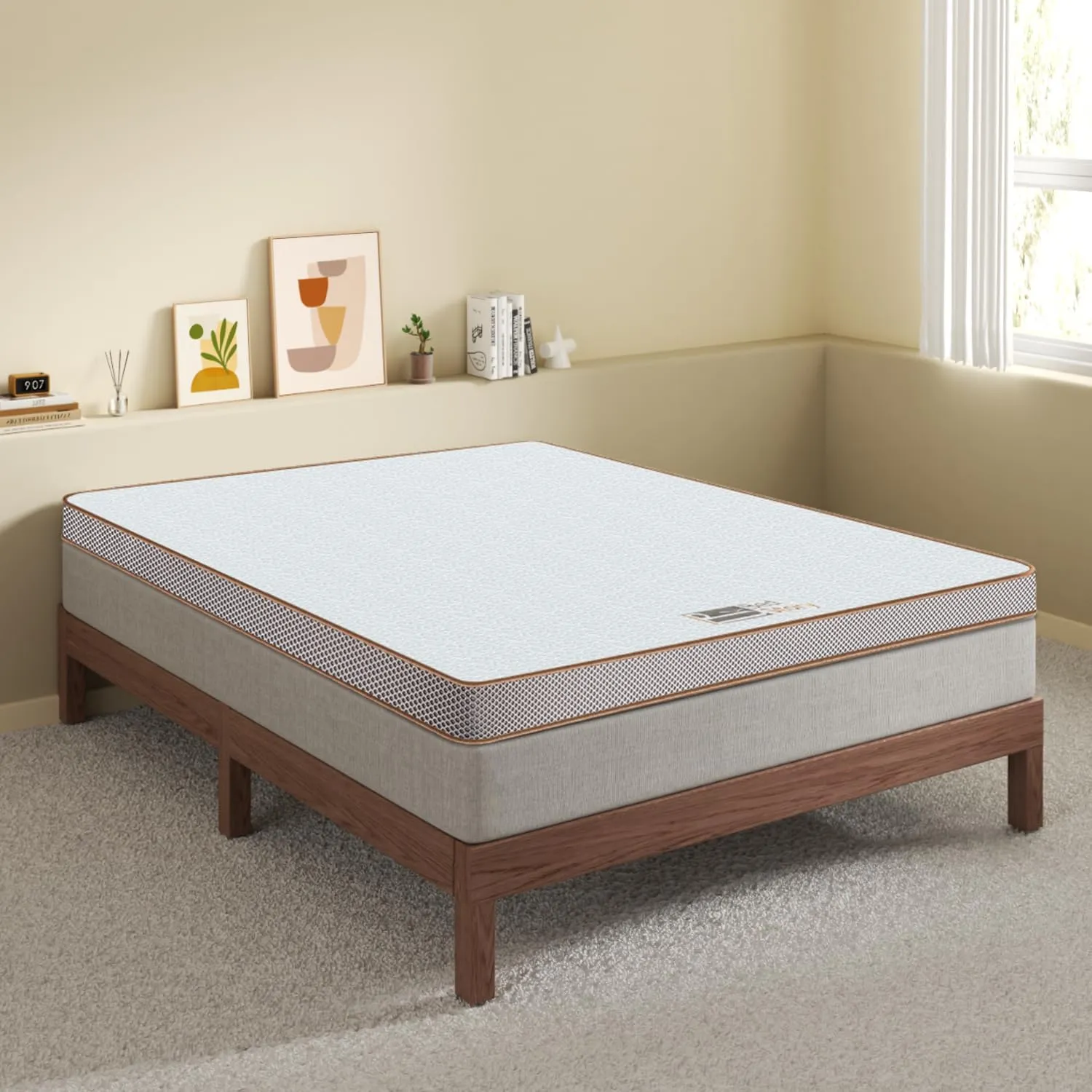 BedStory 3 Inch Gel Memory Foam Mattress Topper Full Size - Pressure Relief Bed Toppers with Breathable Washable Cover, CertiPUR-US Certified Comfort