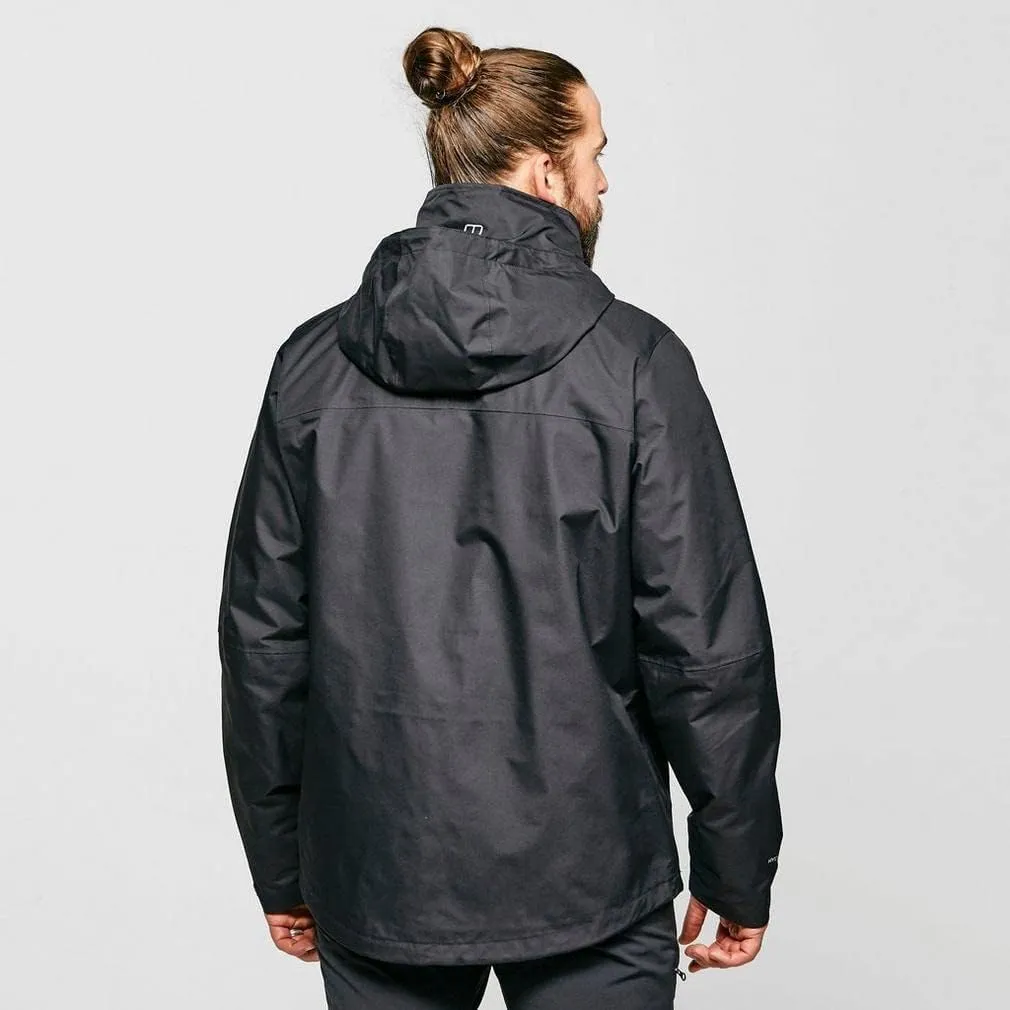 Berghaus Men's Rain Jacket 3 in 1 Waterproof Hydroshell Alpha 2.0 Gemini