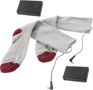 BESPORTBLE 2pcs Heated Socks Motorcycle Battery Rechargable d Batteries Rechargeable Battery Winter Warm Cotton