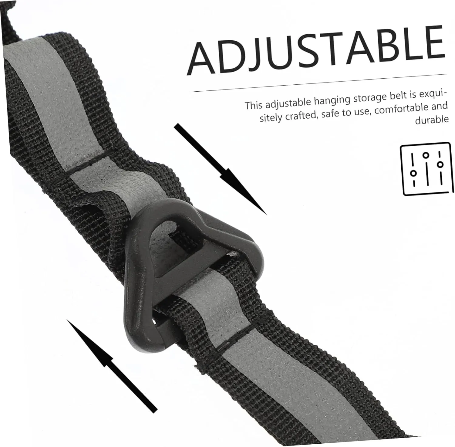BESPORTBLE Mountaineering Strap Storage Belt for Outdoor Belt for Convenient Storage Belt Mountaineering Ladder
