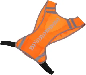 BESPORTBLE Reflective Running Vest Light for Men Day/Night Use Adjustable Waistband