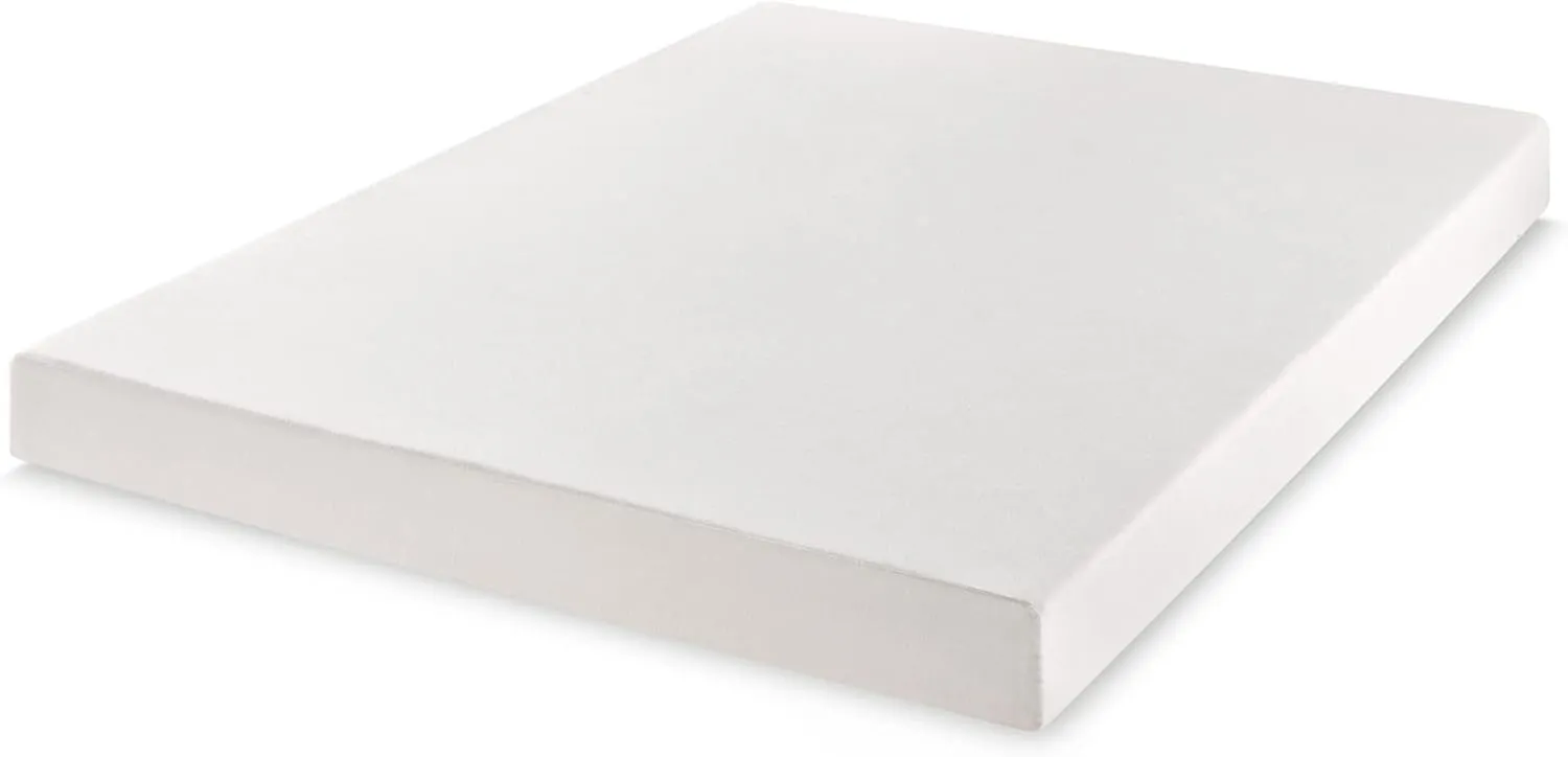 Best Price Mattress Full Mattress 6 inch Bed-In-A-Box, Green Tea Memory Foam White