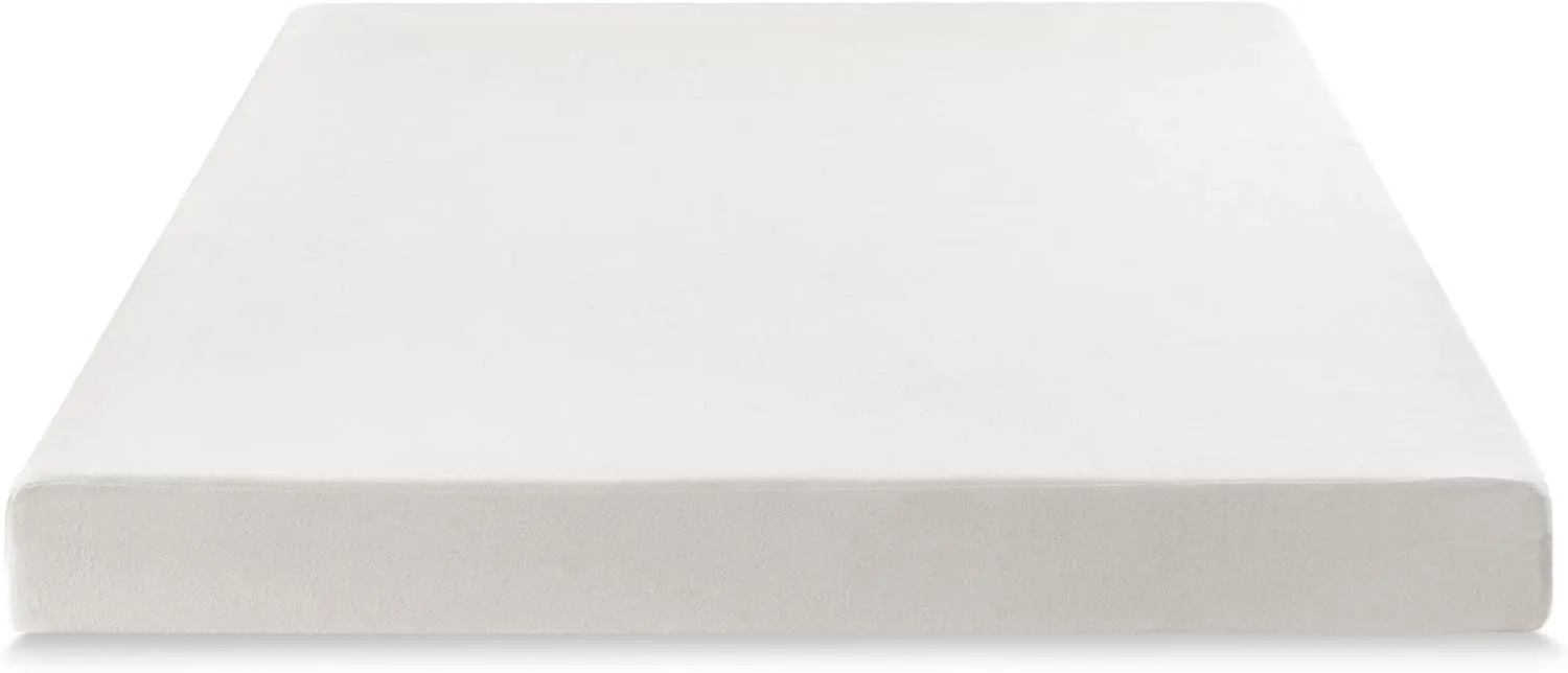 Best Price Mattress Full Mattress 6 inch Bed-In-A-Box, Green Tea Memory Foam White