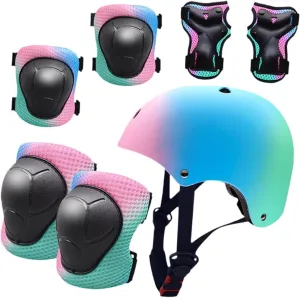 Bicycle Helmet Accessories for Kids Gift Elbow Pads Versatile Outdoor Climbing Comfortable Adjustable Cycling Helmet Sturdy
