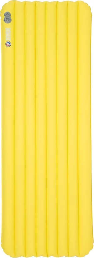 Big Agnes Divide | Lightweight, Compact, Warm-Weather Air Chamber Sleeping Pad, Regular, Warm Olive
