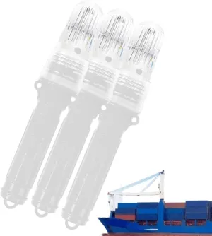 Boat Flares, Boat Flares Coast Guard Approved Marine Waterproof Emergency Signals Safety Kit for Fishing Boats,Life Rafts,Buoys(White,3pcs)