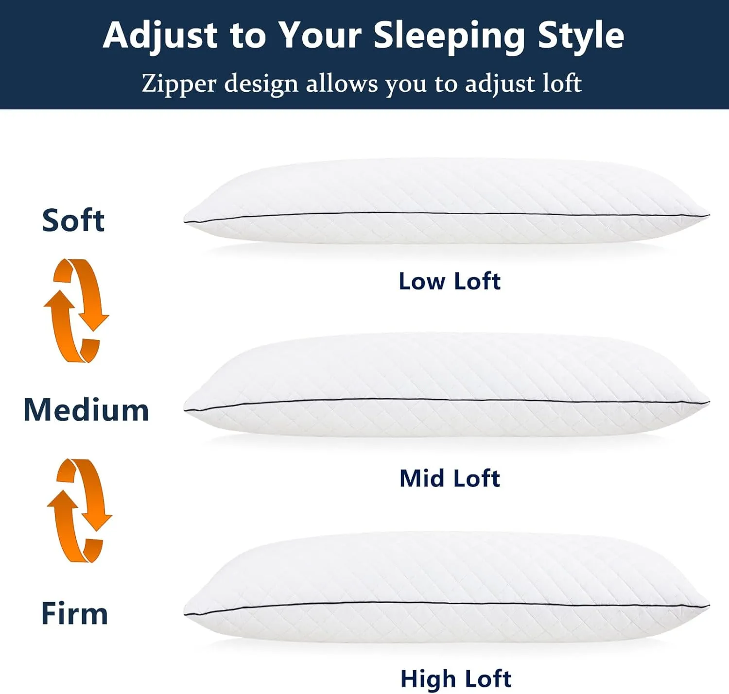 Body Pillow, Cooling Memory Foam Body Pillows for Adults Sleeping, Long Pillow for Bed, Big Large Firm Full Body Pillow for Side Sleeper, 20x54 Inch, White