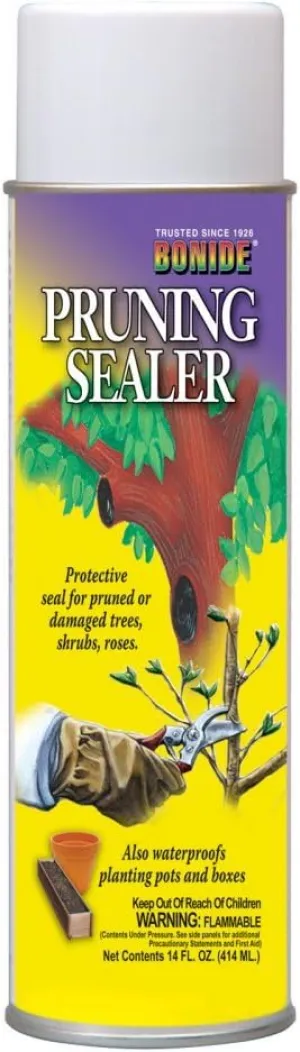 Bonide (BND221) - Aerosol Tree Pruning Sealer, Protective Wound Pruner Seal for Shrub, Tree, or Rose (14 oz.)