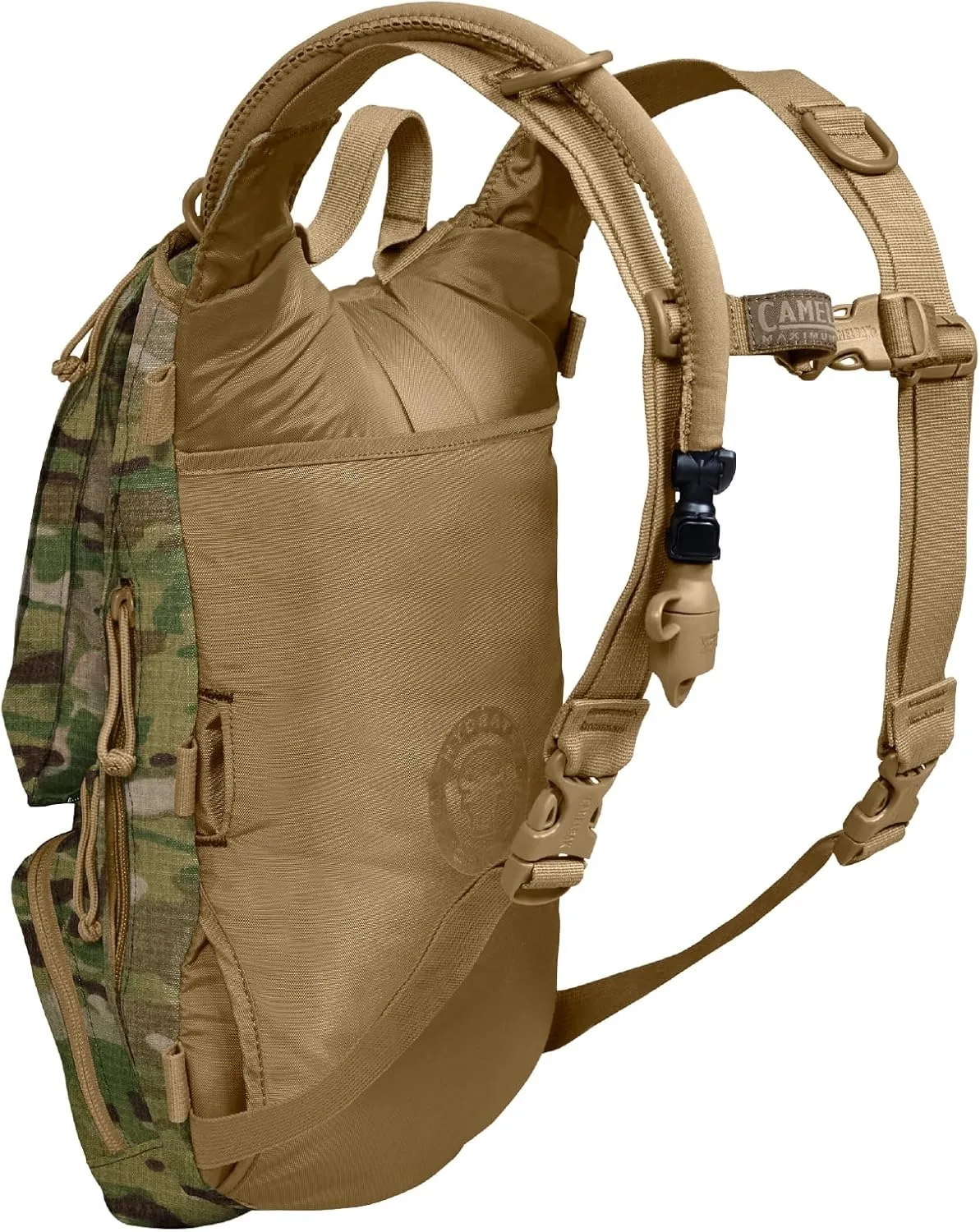 CamelBak Ambush Tactical Hydration Backpack with 100oz/3L Mil Spec Crux Reservoir Bladder - MOLLE